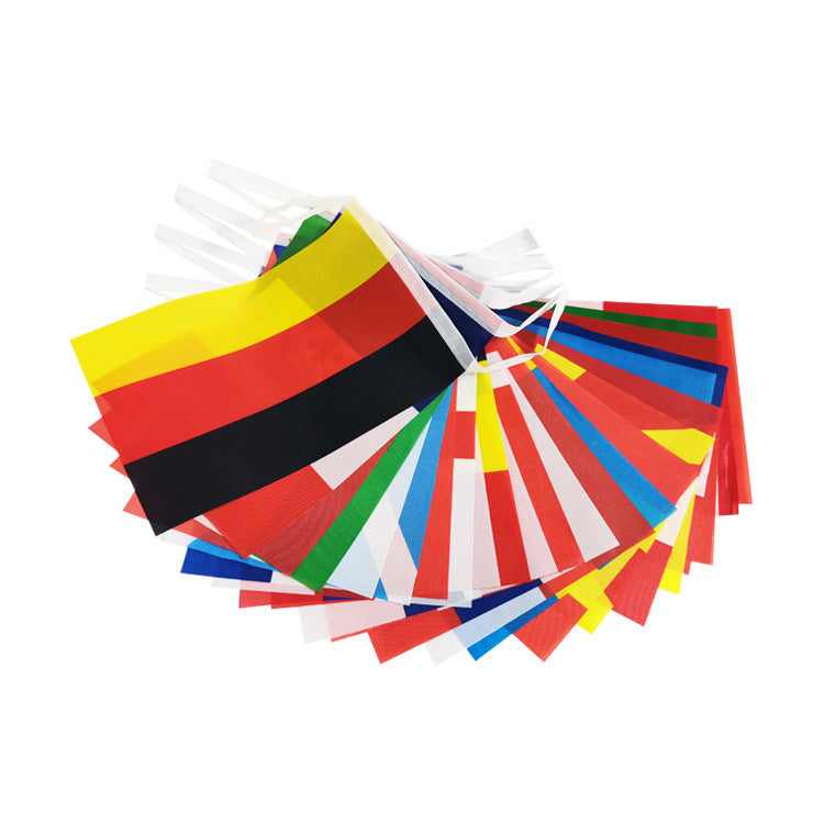 World Cup String Top Pulling the Flag