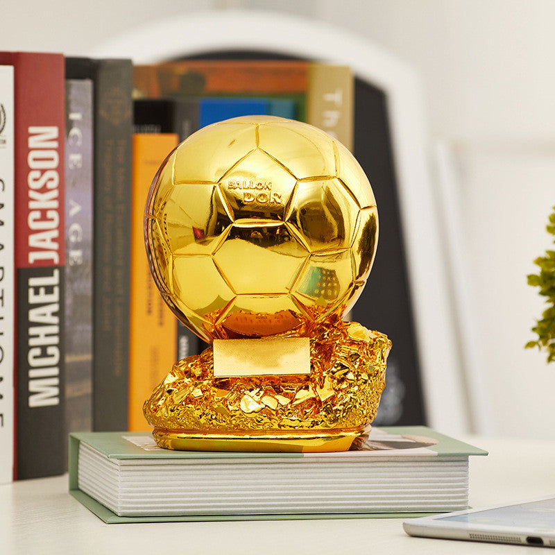Soccer Golden Ball Trophy Model