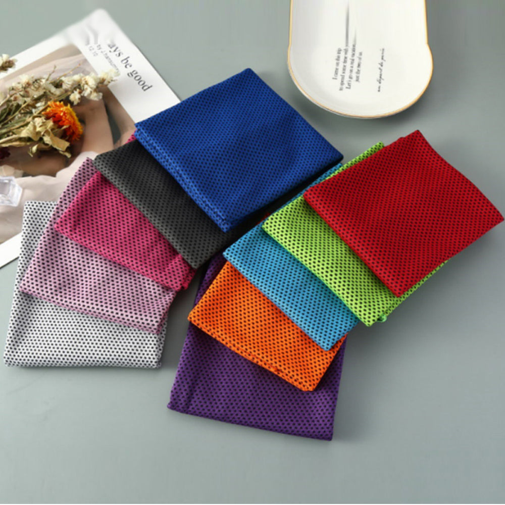 Sports Towel Physical Cooling Microfiber