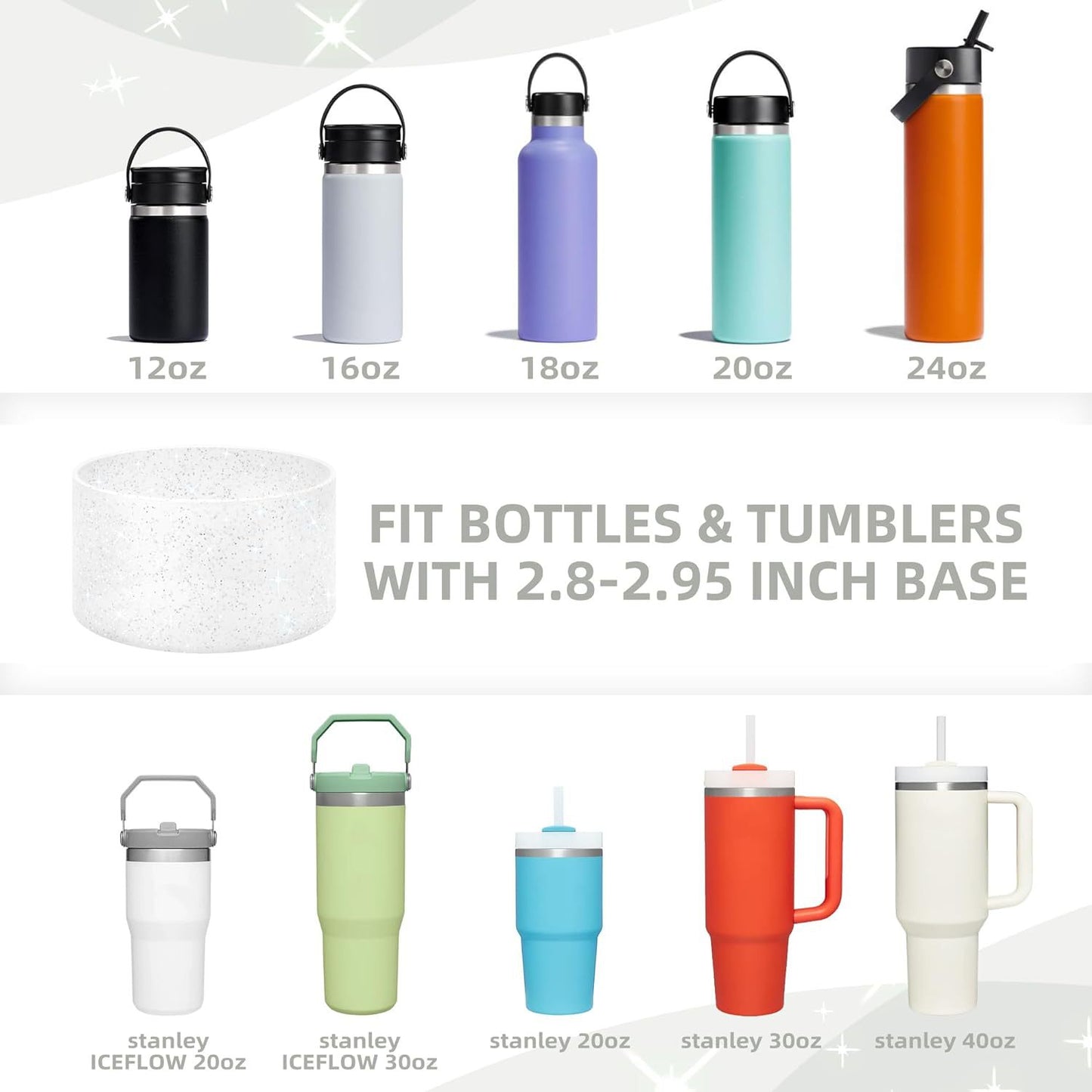 Sports Bottle Bottom Cover
