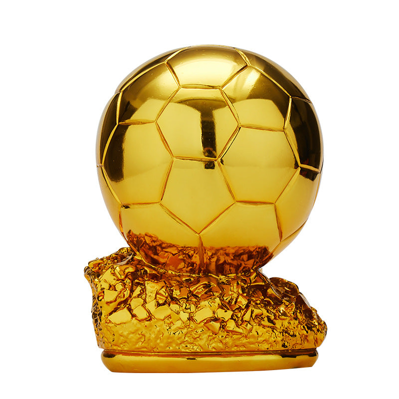 Soccer Golden Ball Trophy Model