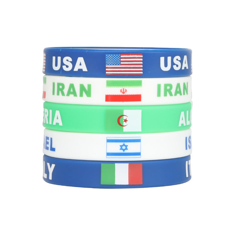 Games Flag World Cup Flag Wrist Strap