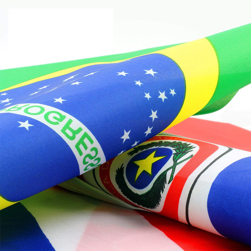 World Cup String Top Pulling the Flag