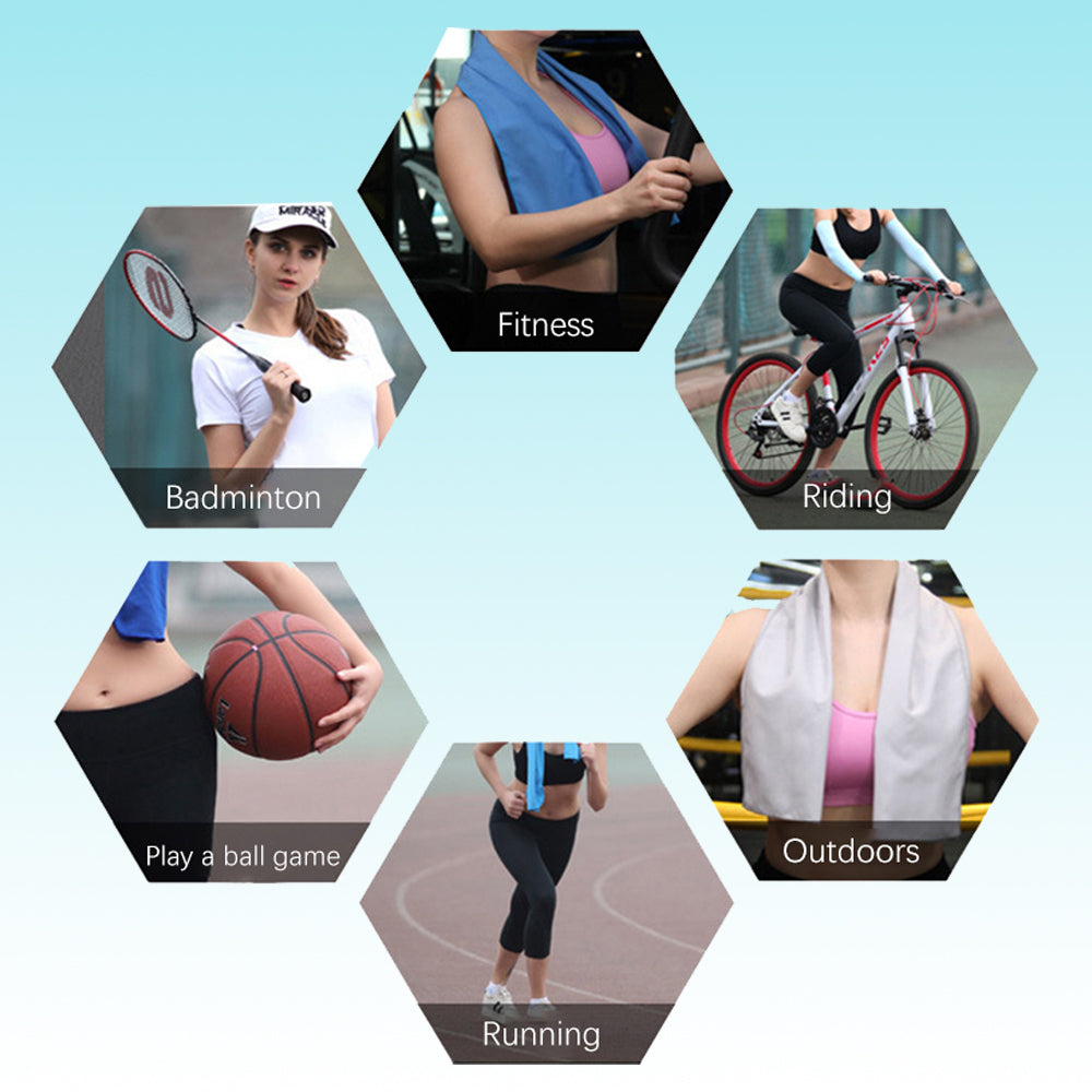 Sports Towel Physical Cooling Microfiber