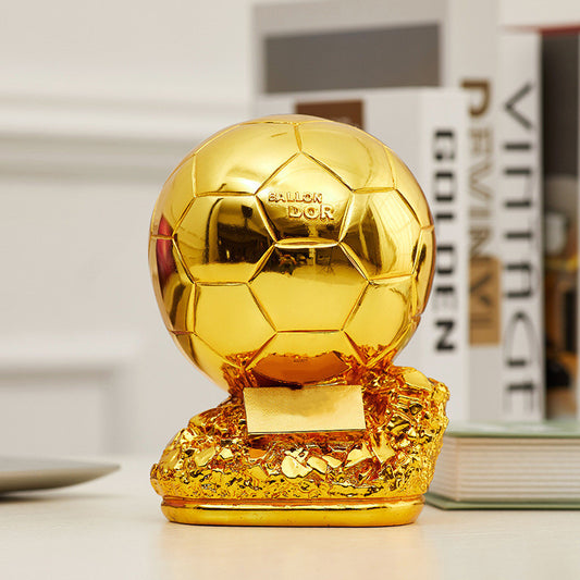 Soccer Golden Ball Trophy Model