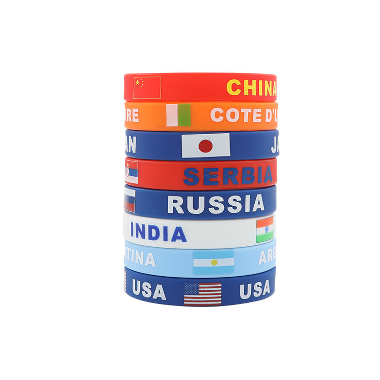 Games Flag World Cup Flag Wrist Strap