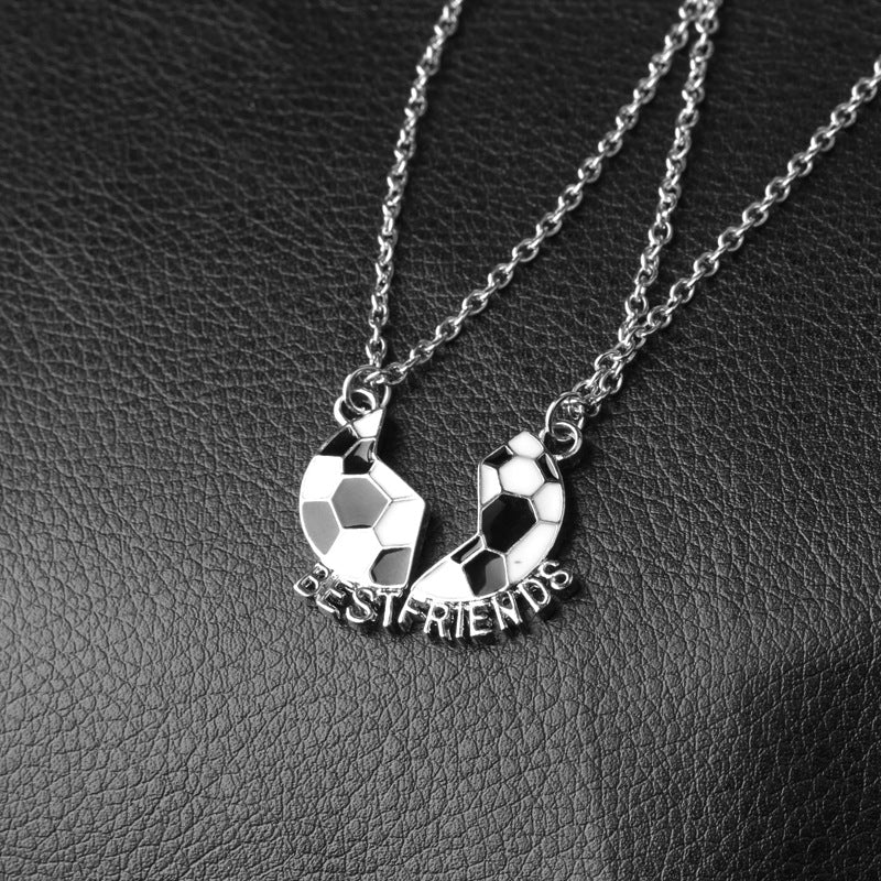 World Cup BFF Football Necklace ⚽